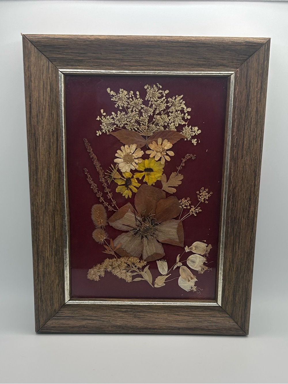 Vintage Bernis Steeves Pressed Flower Art | Hillsborough NB Canada